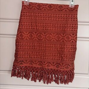 Shyanne lace mini pencil skirt